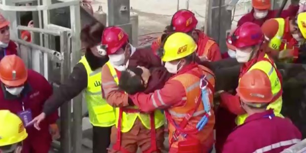 MINERS, CHINA, RESCUE