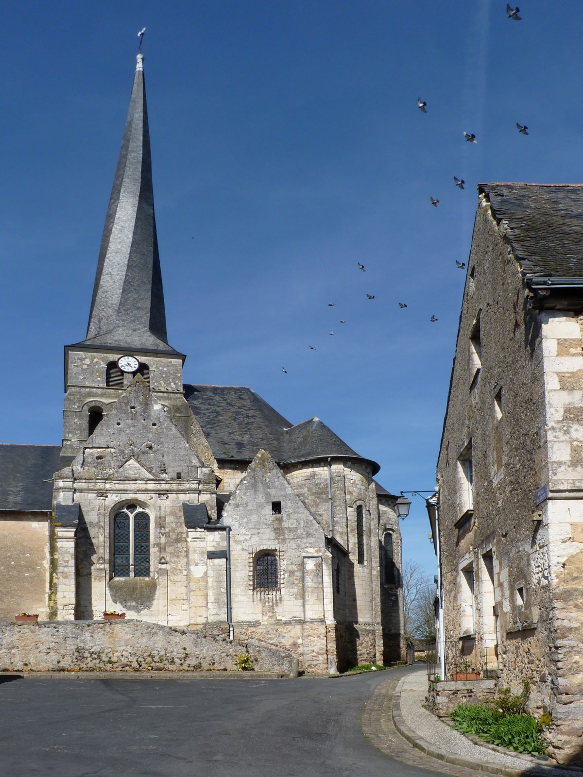 Eglise Saint-Symphorien du Vieil-Baugé (Maine-et-Loire)