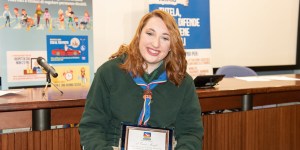 La prima capo scout in sedia a rotelle al mondo