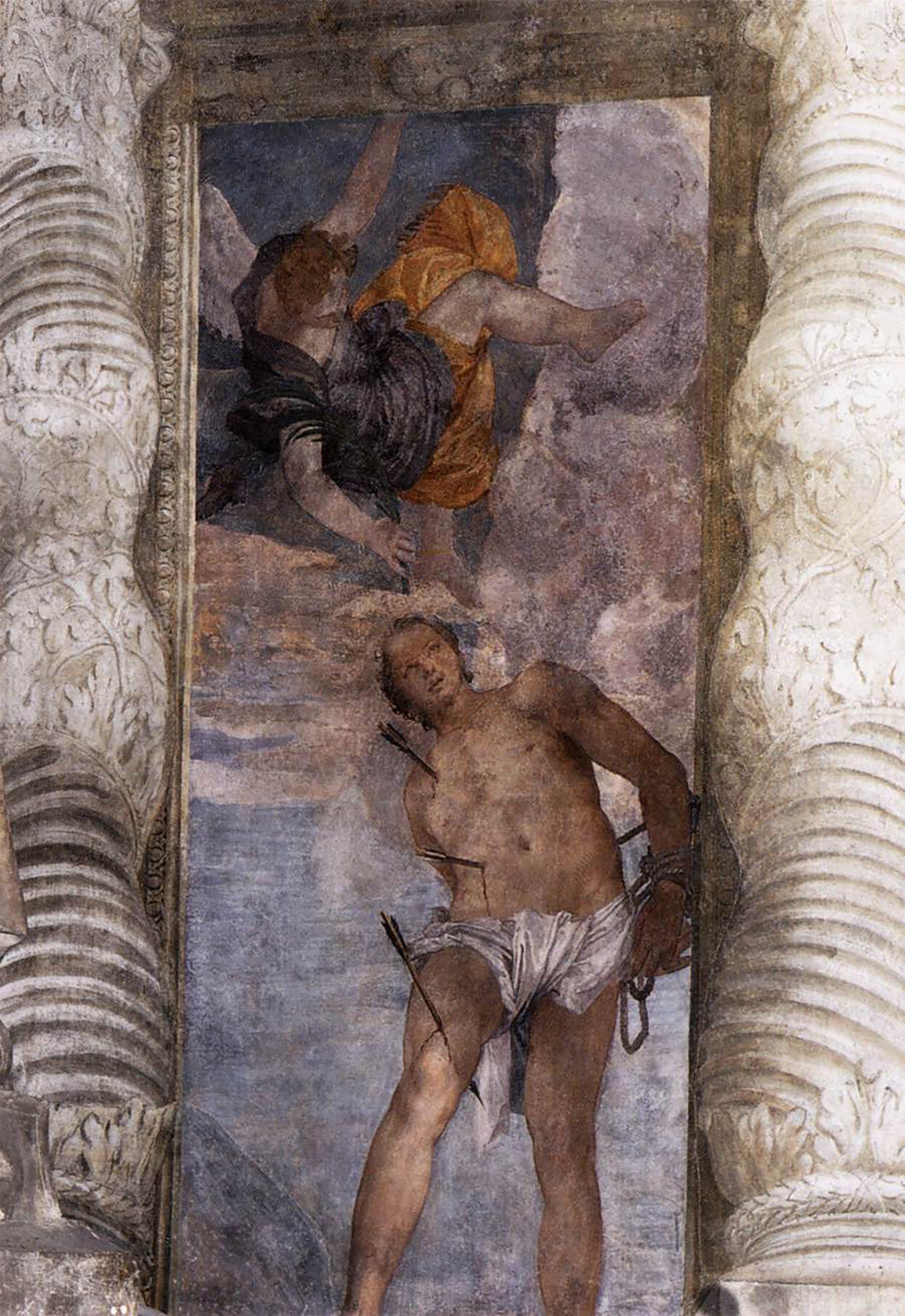Saint Sebastian by Paolo Veronese