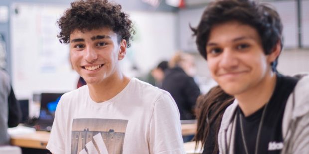 SCHOOL, BOYS, SMILE