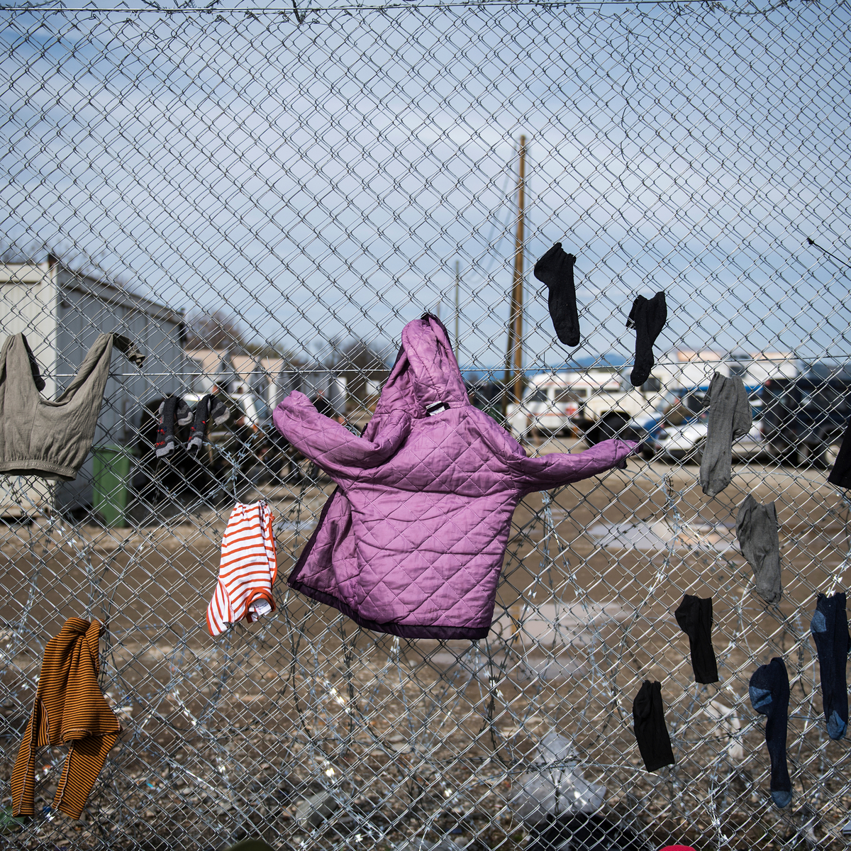 REFUGEES, CAMP, GREECE