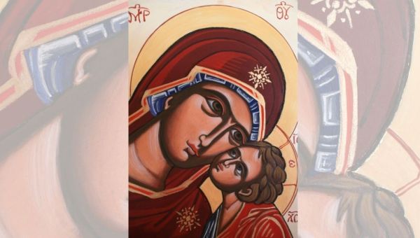 ICON, MARY, JESUS