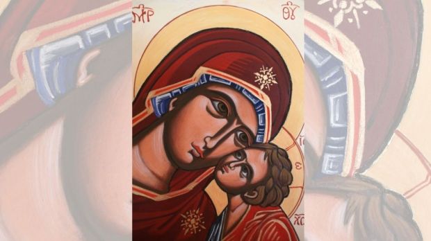 ICON, MARY, JESUS