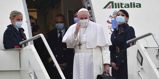 (FOTOGALLERY) Papa in Iraq – Primo giorno