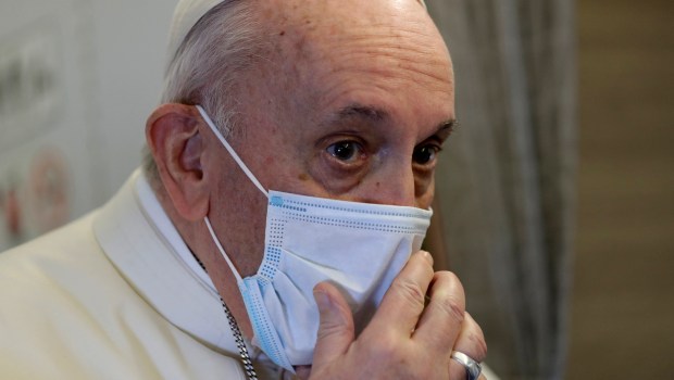 pope mask