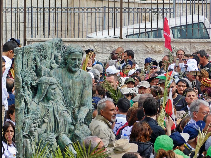 Sunday’s Gospel at the Procession with Palms