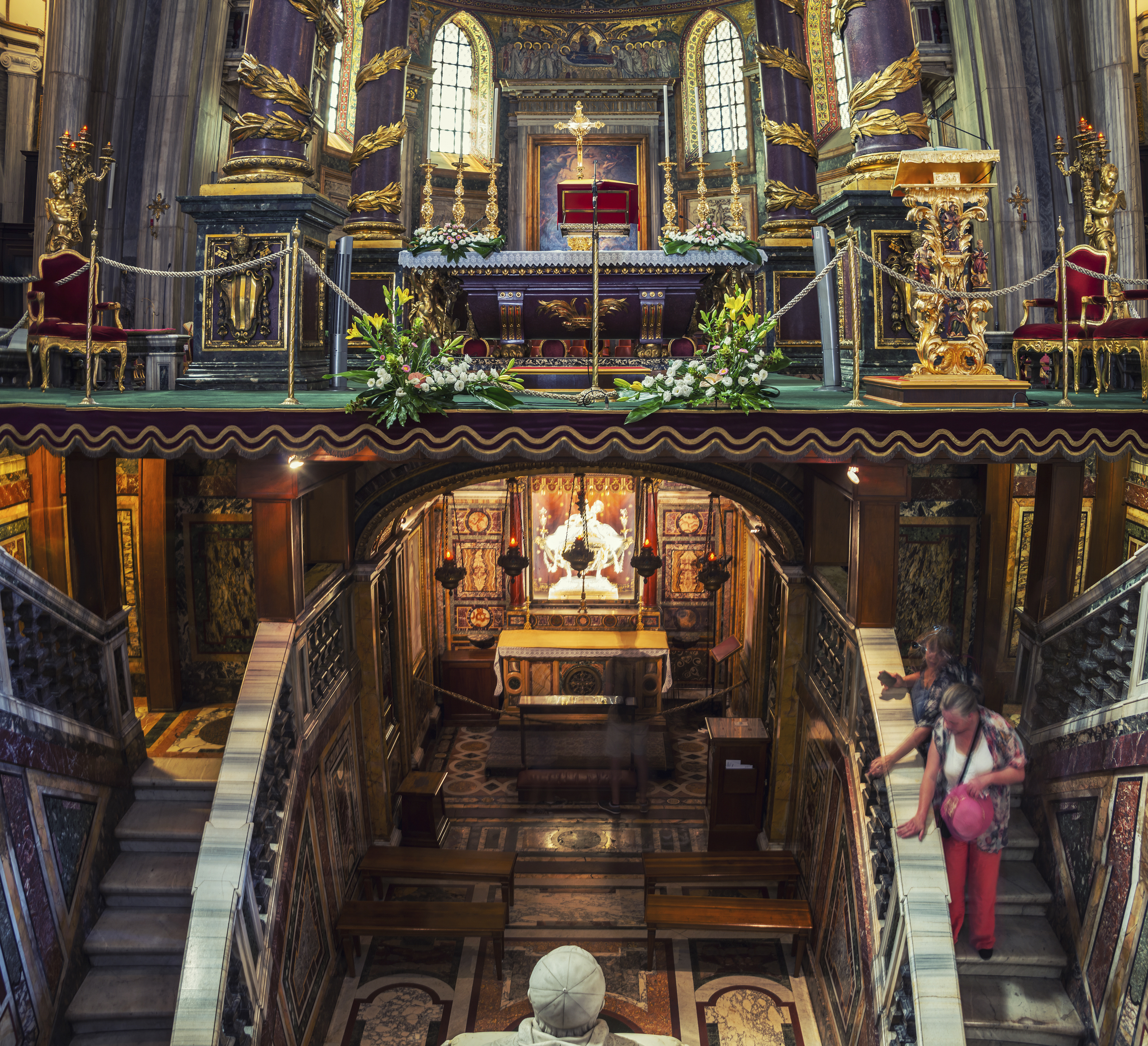 (FOTOGALLERY) Il presepe di Santa Maria Maggiore
