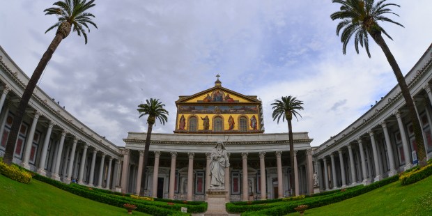 (FOTOGALLERY) Le foto della basilica di San Paolo fuori le mura