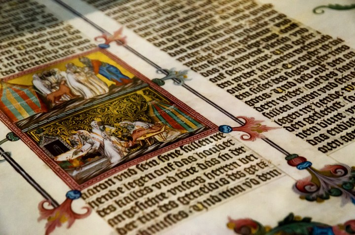 MANUSCRIPT, MIDDLE AGES