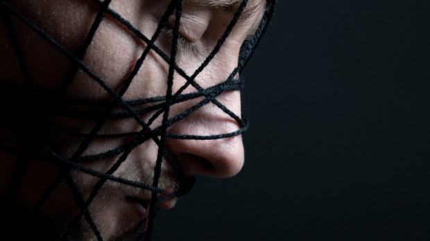 MAN, SAD, CAGE