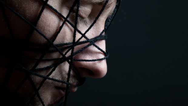 MAN, SAD, CAGE