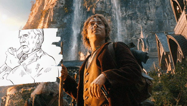 TOLKIEN, BILBO, COLLAGE