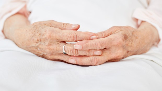 OLD WOMAN, HANDS