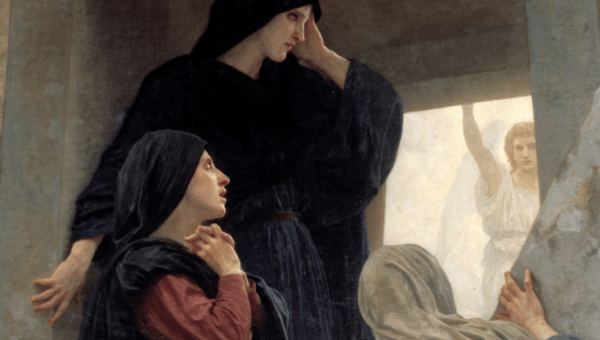 WOMAN, RESURRECTION, EASTER