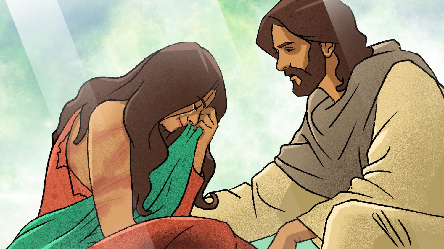 Gesù la vide e la chiamò a sé”: la fede inizia con l'amore di Dio per noi, image size:1500x844