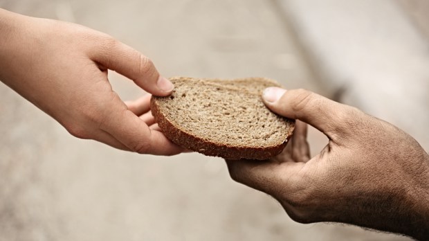 HANDS, BREAD, GIVING