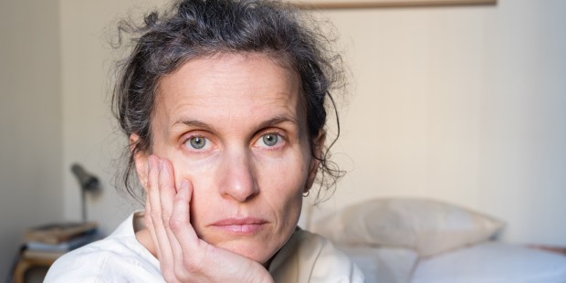 DEPRESSED WOMAN,