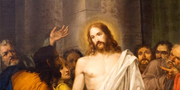 PAINTING OF RESURRECTED JESUS CHRIST,