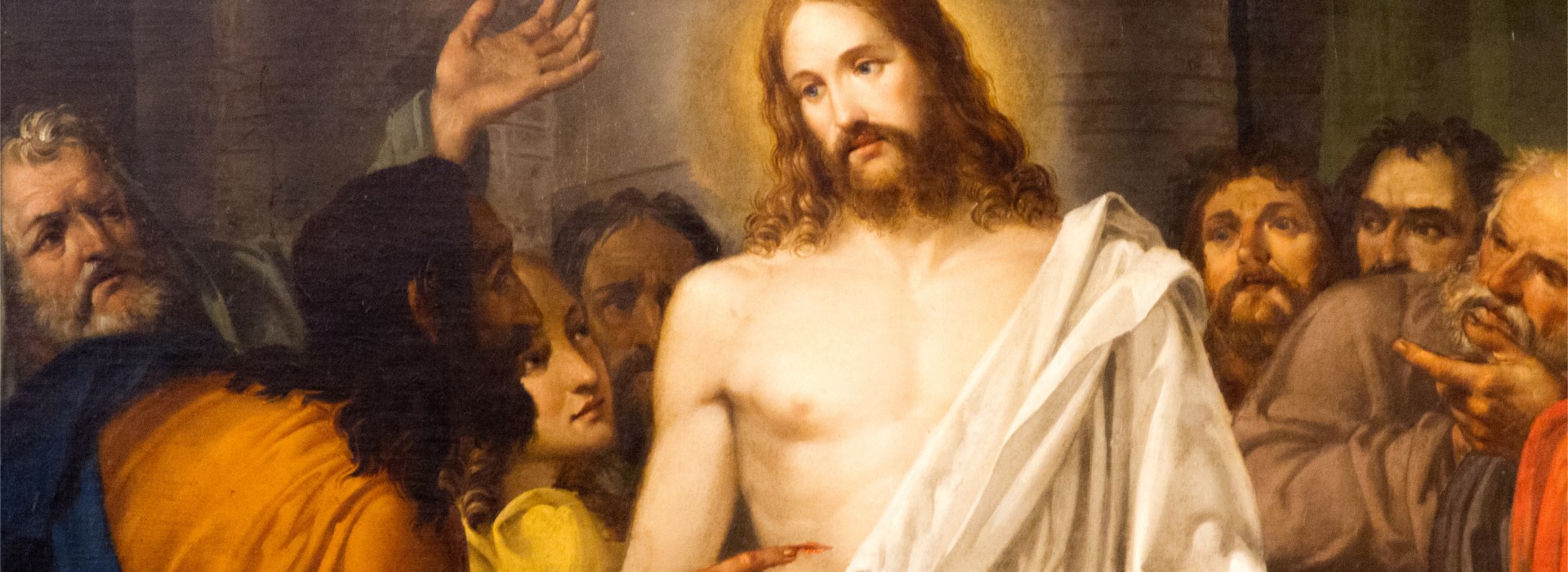 PAINTING OF RESURRECTED JESUS CHRIST,