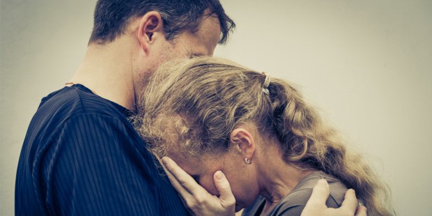 SAD COUPLE,