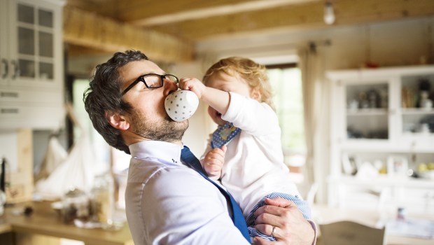 FATHER, SON, BREAKFAST