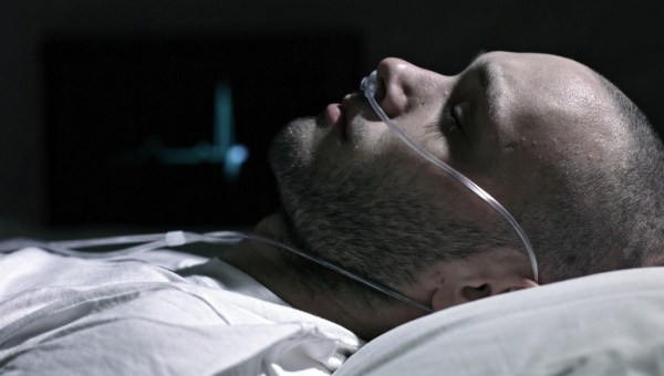 MAN HOSPITALIZED,