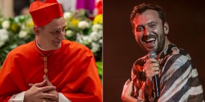 Cesare Cremonini indica al cardinale Zuppi &#8220;la strada per il paradiso&#8221;