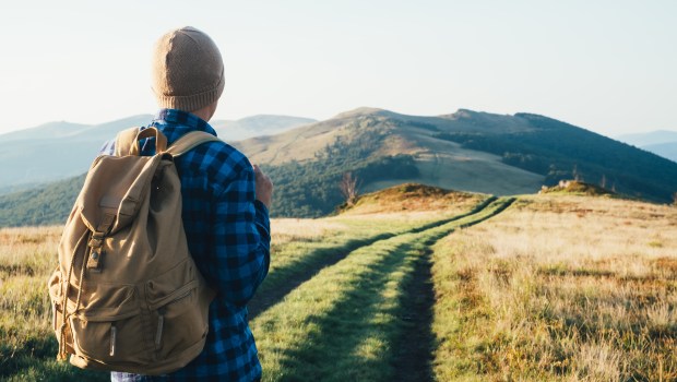 MAN, WALK, BACKPACK