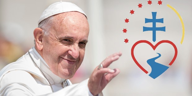Slovakia papal visit logo