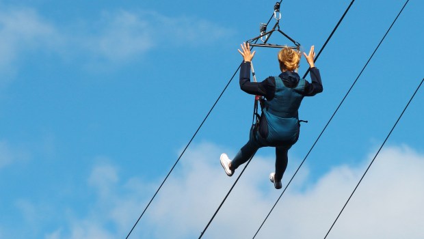ZIPLINE, WOMAN