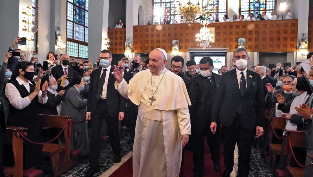POPE-CYPRUS-GREECE-AFP