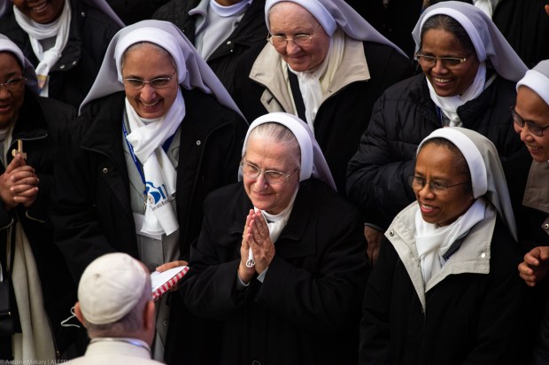 Pope Francis Nuns