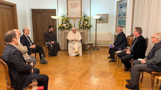 Pope-with-the-Jesuits-in-Greece
