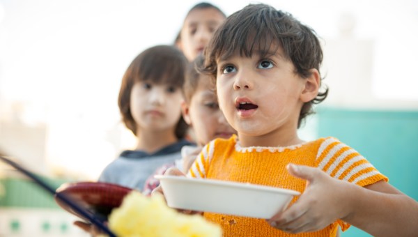 CHILDREN, HUNGRY, MEAL