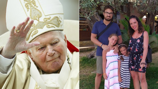 Ivana-Greco-Pope-John-Paul-II