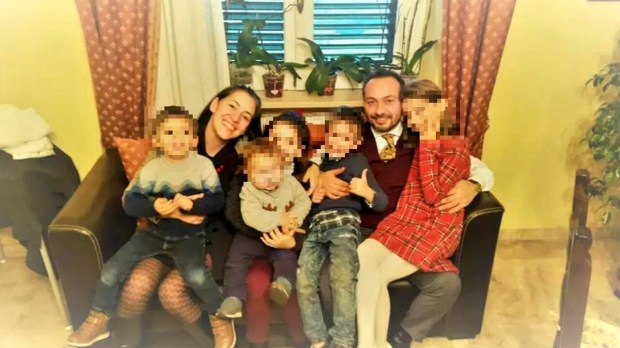 INCENDIO ROMA CINQUINA NATALE