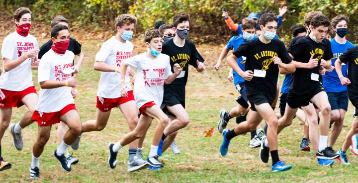 BOYS, RUNNING, RACE