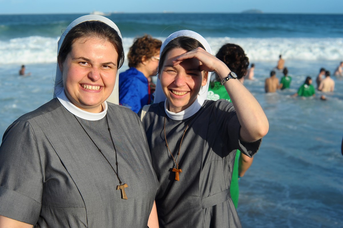NUN, SEA, SMILE