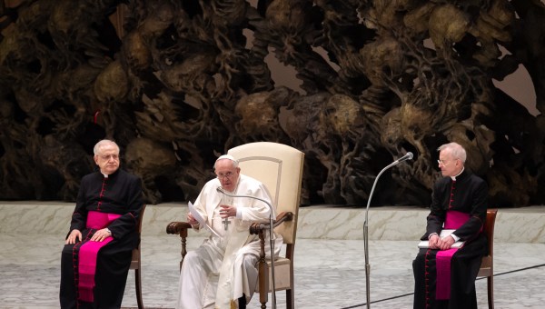 POPE FRANCIS AUDIENCE PAUL VI HALL