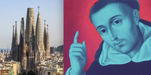 A Barcellona c’è stato un dialogo tra un famoso santo e un angelo