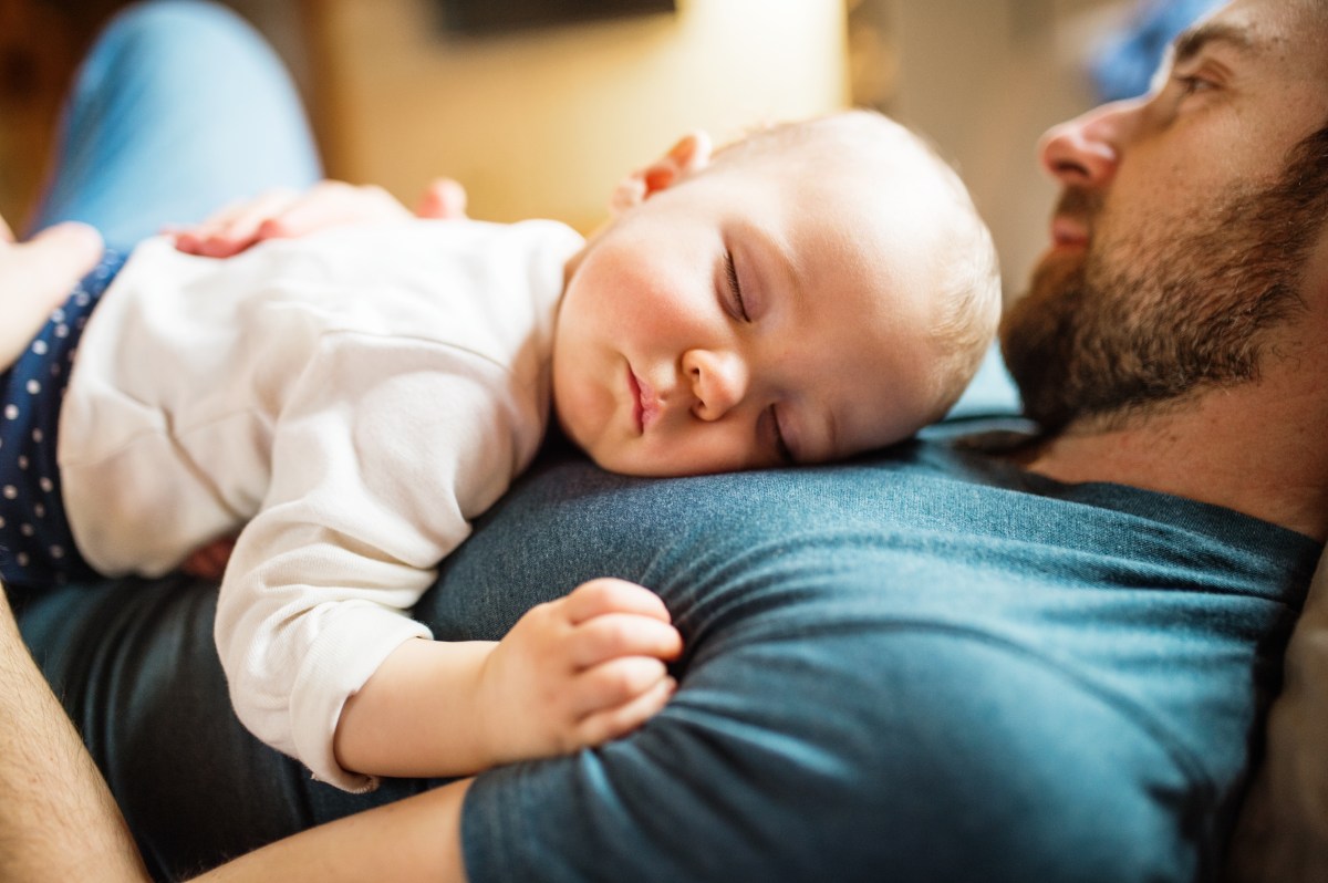 DAD, SLEEP, CHILD