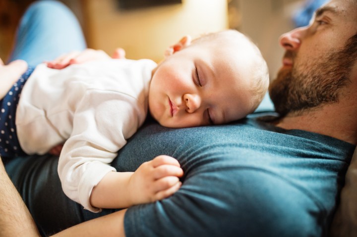 DAD, SLEEP, CHILD