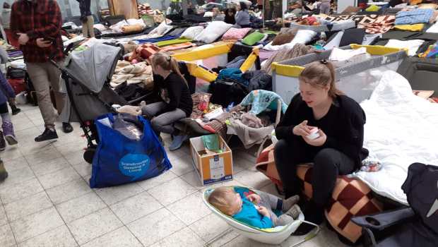 Kardynał Krajewski z wizytą na Ukrainie