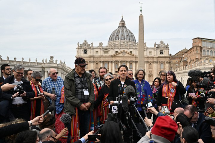 Canadas-Metis-National-Council-President-Cassidy-Caron-AFP