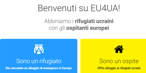 Un sito trova un tetto per i rifugiati ucraini