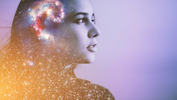 WOMAN, BRAIN, UNIVERSE