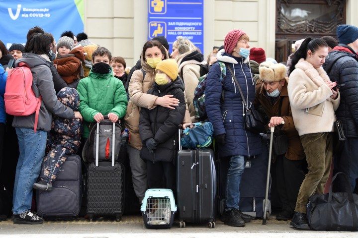 TRENI, PROFUGHI, UCRAINA