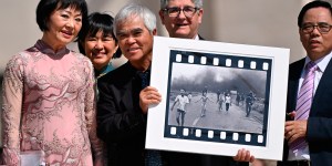 Il Papa ha ricevuto la “bambina” di Saigon, simbolo della guerra in Vietnam