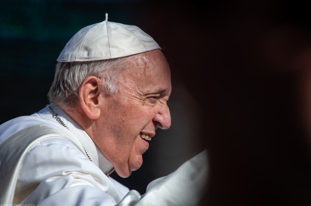 Pope Francis during his weekly general audience in saint peter's square - June 15 2022